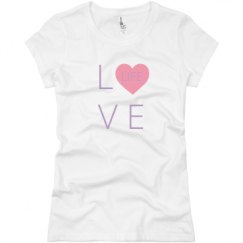 Ladies Slim Fit Basic Promo Jersey Tee