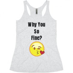 Ladies Slim Fit Super Soft Racerback Triblend Tank