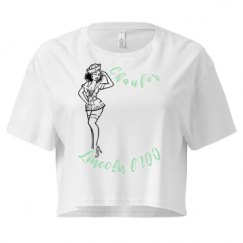 Ladies Festival Cali Crop Top Tee