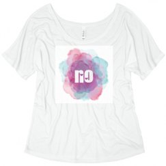Ladies Flowy Slouchy Tee