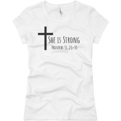 Ladies Slim Fit Basic Promo Jersey Tee