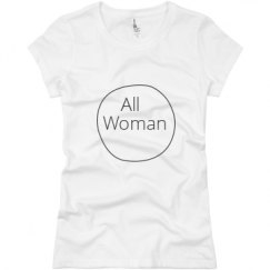 Ladies Slim Fit Basic Promo Jersey Tee