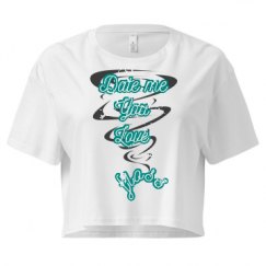 Ladies Festival Cali Crop Top Tee