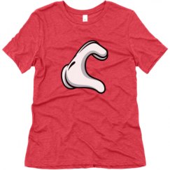 Ladies Relaxed Fit Super Soft Triblend Tee