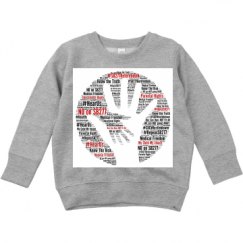 Toddler Crewneck Basic Promo Sweatshirt