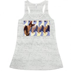 Ladies Flowy Racerback Tank