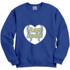 Unisex Film and Foil Crewneck Sweatshirt