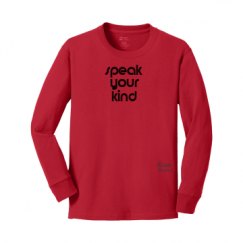 Youth Midweight Cotton Long Sleeve Tee