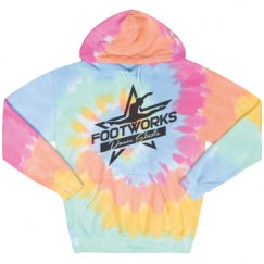 Unisex Tie-Dye Fleece Hoodie