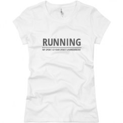 Ladies Slim Fit Basic Promo Jersey Tee