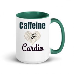 15oz Ceramic Mug with Color Inside