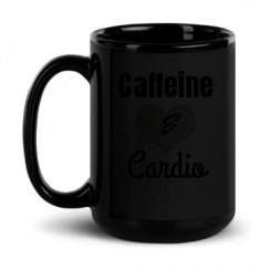 15oz Black Glossy Mug