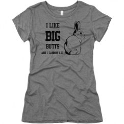Ladies Slim Fit Super Soft Triblend Tee
