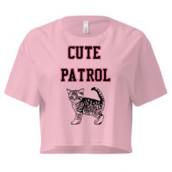 Ladies Festival Cali Crop Top Tee