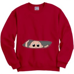 Unisex Film and Foil Crewneck Sweatshirt