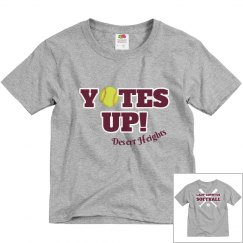 Yotes Up-Youth Gray