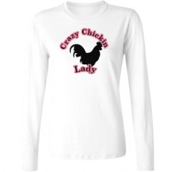 Ladies Relaxed Fit Basic Long Sleeve Tee