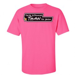 Unisex Ultra Cotton Safety Neon Crewneck Tee