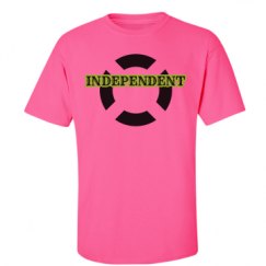 Unisex Ultra Cotton Safety Neon Crewneck Tee