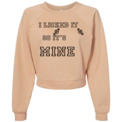 Women's Raglan Pullover Fleece