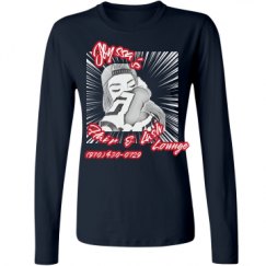 Ladies Relaxed Fit Basic Long Sleeve Tee