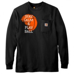 Unisex Carhartt Pocket Long Sleeve Tee