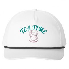 Snapback Five-Panel Rope Hat