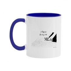 11oz Two Tone Ceramic Coffee Mug