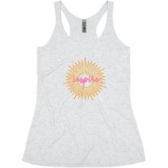Ladies Slim Fit Super Soft Racerback Triblend Tank