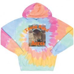 Unisex Tie-Dye Fleece Hoodie