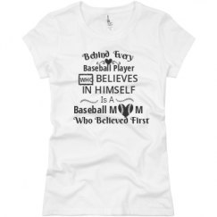 Ladies Slim Fit Basic Promo Jersey Tee