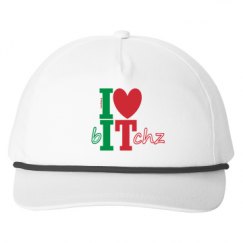 Snapback Five-Panel Rope Hat