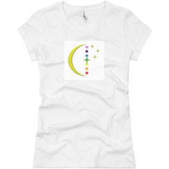 Ladies Slim Fit Basic Promo Jersey Tee
