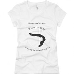 Ladies Slim Fit Basic Promo Jersey Tee