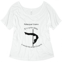 Ladies Flowy Slouchy Tee