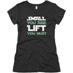 Ladies Slim Fit Super Soft Triblend Tee