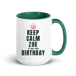 15oz Ceramic Mug with Color Inside