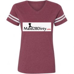 Ladies Relaxed Fit Vintage Sports Tee