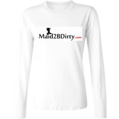 Ladies Relaxed Fit Basic Long Sleeve Tee