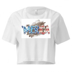 Ladies Festival Cali Crop Top Tee