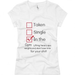 Ladies Slim Fit Basic Promo Jersey Tee