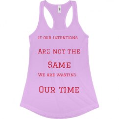 Ladies Slim Fit Racerback Tank Top
