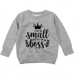 Toddler Crewneck Basic Promo Sweatshirt