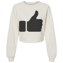 Women's Raglan Pullover Fleece