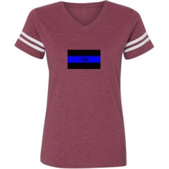 Ladies Relaxed Fit Vintage Sports Tee