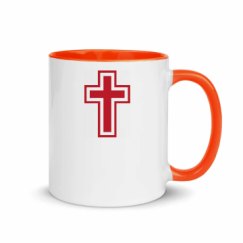 11oz Ceramic Mug with Color Inside