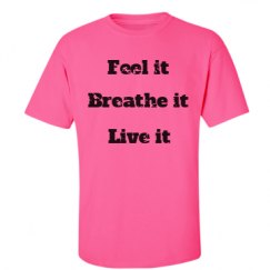 Unisex Ultra Cotton Safety Neon Crewneck Tee