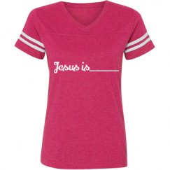 Ladies Relaxed Fit Vintage Sports Tee