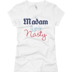 Ladies Slim Fit Basic Promo Jersey Tee