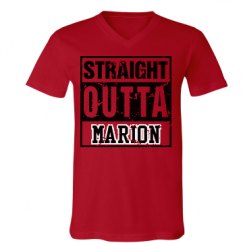 Unisex V-Neck Jersey Tee